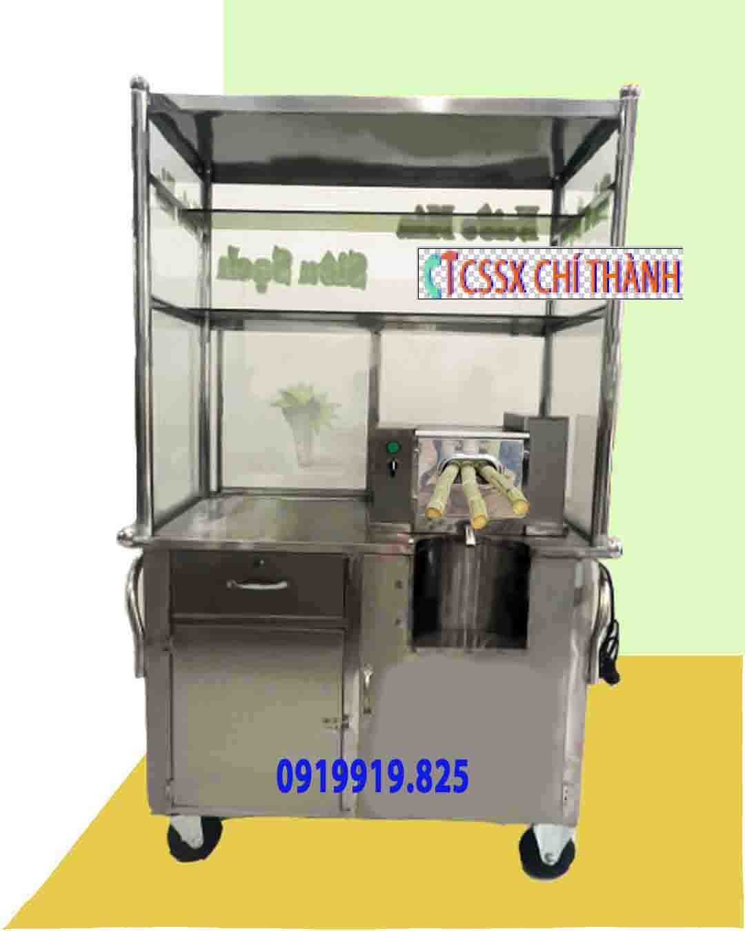 About xe nước mía siêu sạch 2 cây có kính gt