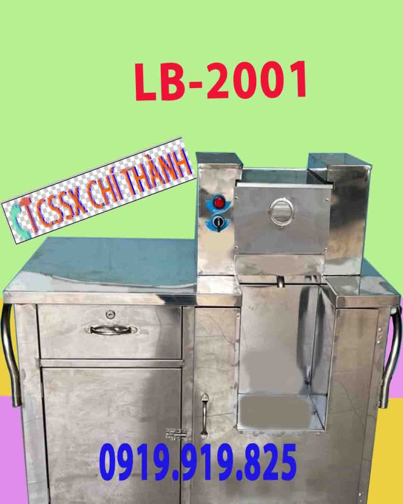 xe nước mía siêu sạch lb2001 không kính mặt sau