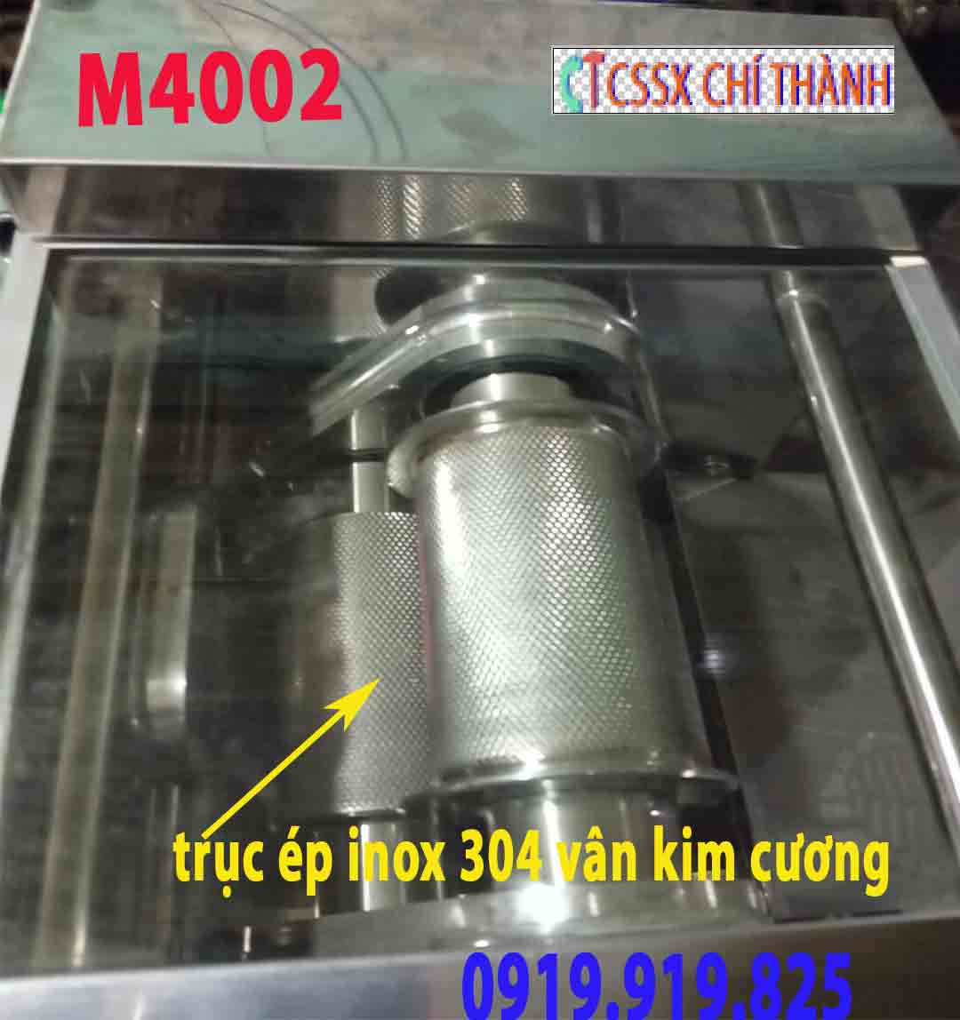 máy ép mía để bàn m4002 trục ép 2 cây máy ép mía để bàn m4002 trục ép