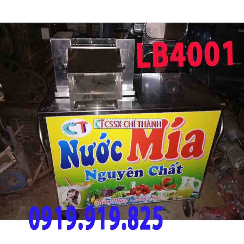 xe nước mía siêu sạch lb4001 không kính xe nước mía siêu sạch lb4001