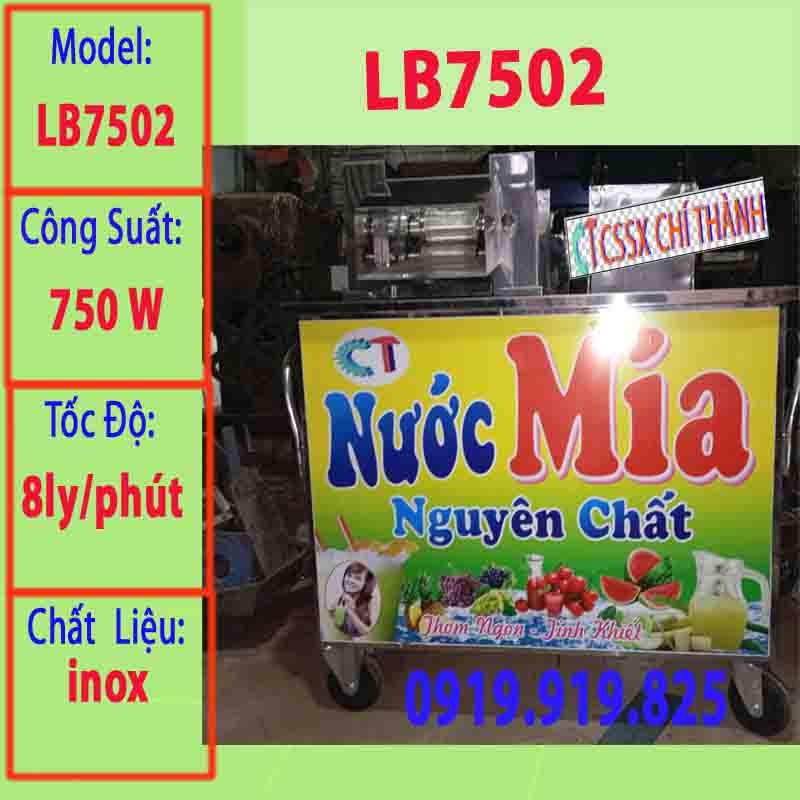 xe nước mía siêu sạch lb7502